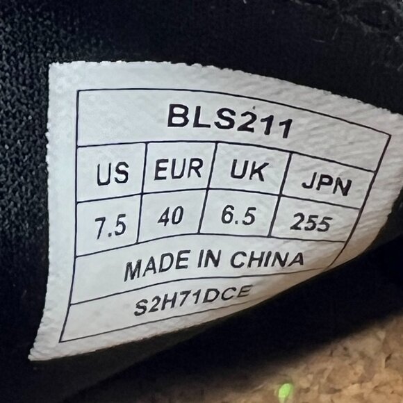 Bruno Marc Mens BLS211 Black Elastic Lace Casual Fabric Slip On Size 7.5 Loafers - Picture 9 of 9